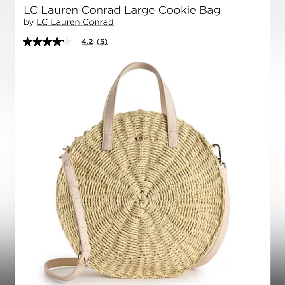 Lauren Conrad wicker bag